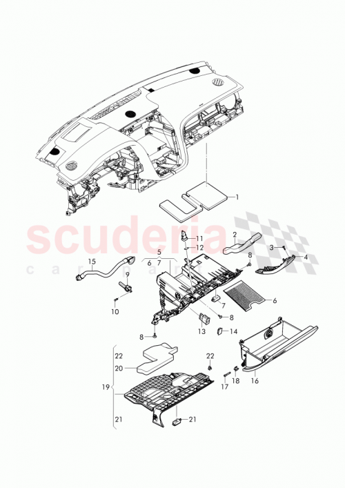 Part Diagram for Bentley 36B 857 121