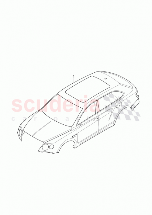 Part Diagram for Bentley 36B 800 433 B