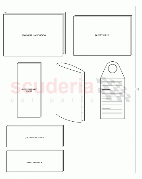 Part Diagram for Bentley 3Y5 012 718 AB