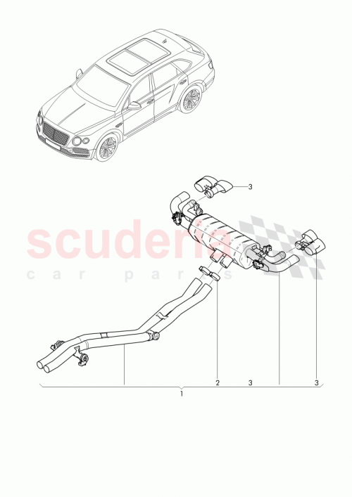 Part Diagram for Bentley 36A 253 681 C
