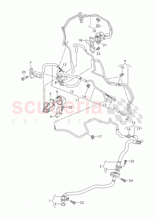 Part Diagram for Bentley 059 131 694 M