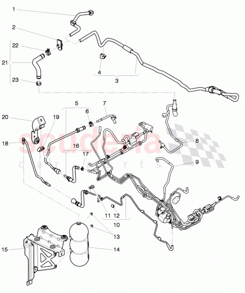 Part Diagram for Bentley 3W0 612 929 A
