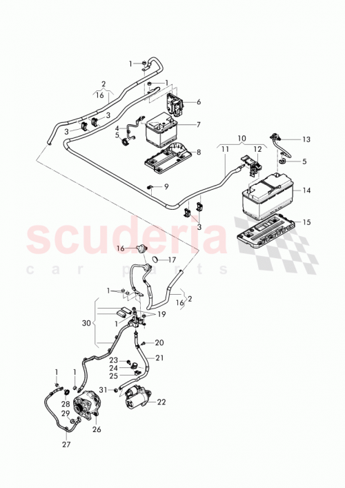 Part Diagram for Bentley 4W2 971 228