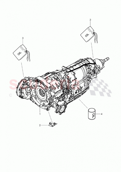 Part Diagram for Bentley 8K0 301 257 A