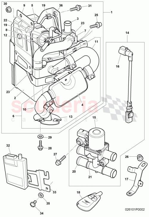 Part Diagram for Bentley N 909 530 05