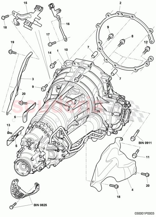 Part Diagram for Bentley 09E300041DX