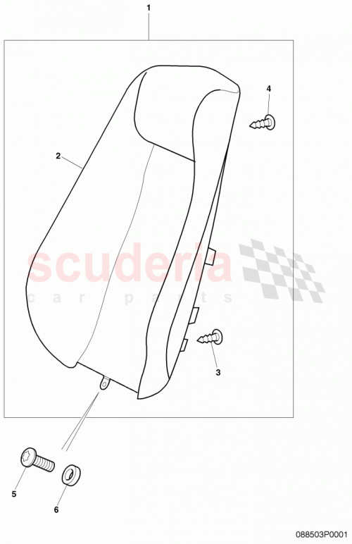 Part Diagram for Bentley 3W8 885 805 C