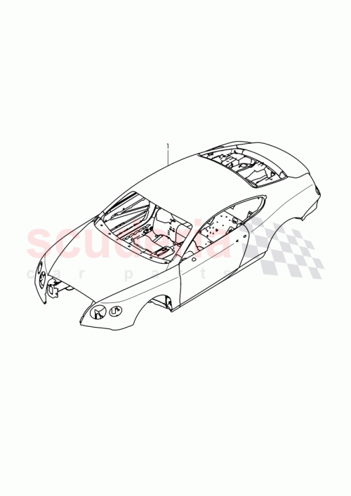 Part Diagram for Bentley 3W8 800 401 BF