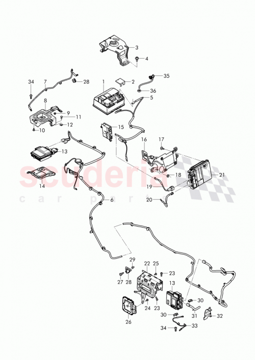 Part Diagram for Bentley 971907156Q