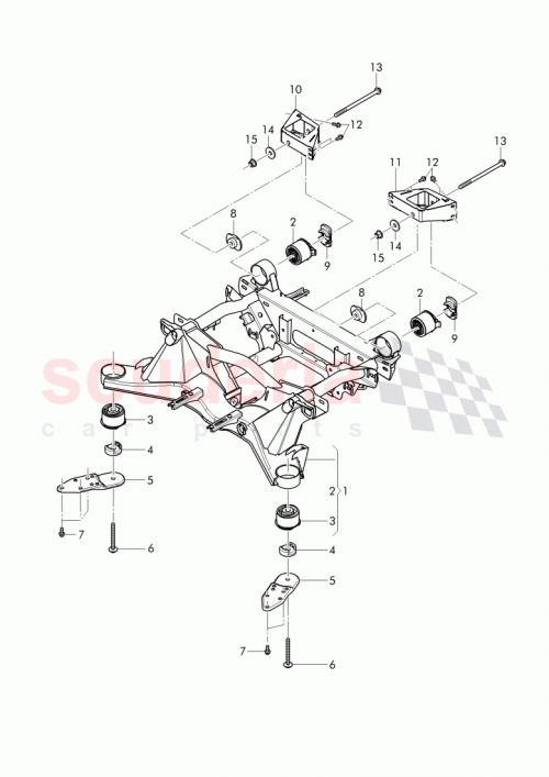Part Diagram for Bentley 3Y0 505 374 A