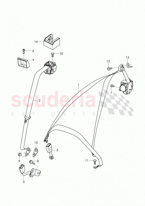 Part Diagram for Bentley 3Y0 857 775
