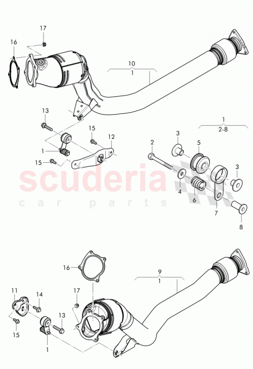 Part Diagram for Bentley 3W0 253 465 B