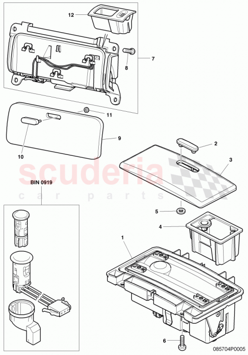 Part Diagram for Bentley 3W5 854 519 D