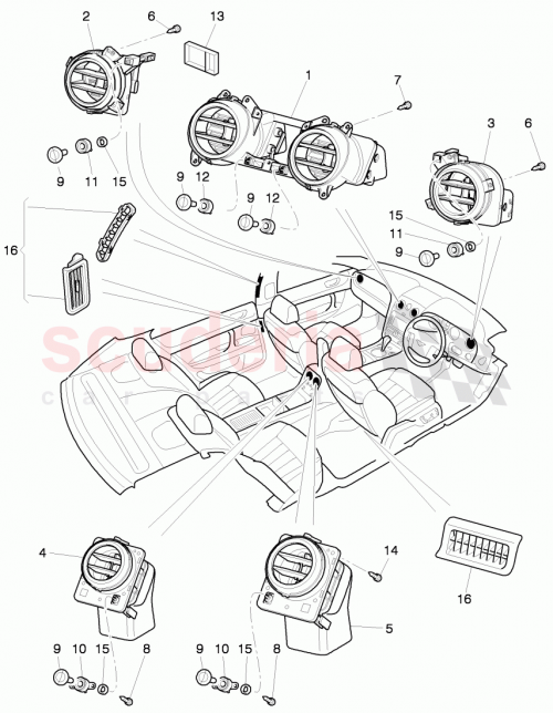 Part Diagram for Bentley N10542102