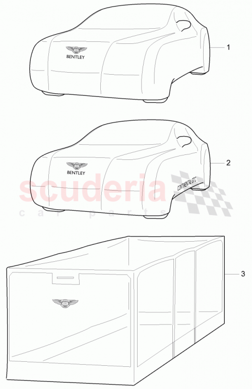 Part Diagram for Bentley 3W7 861 985 T