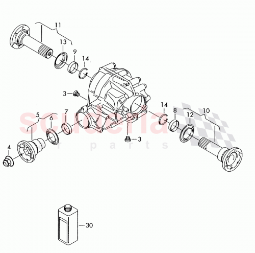 Part Diagram for Bentley 0AB 525 596 B