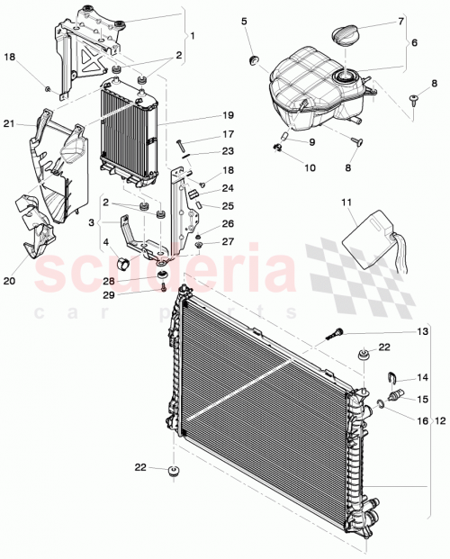 Part Diagram for Bentley 3W0 121 703 B