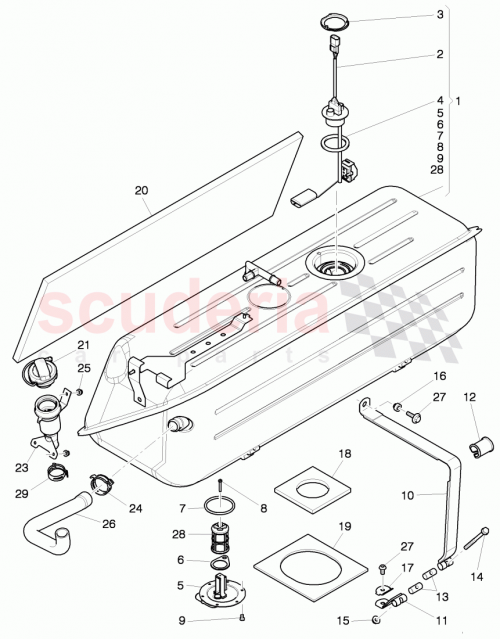 Part Diagram for Bentley 3Y0201313
