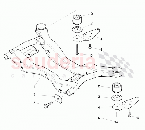 Part Diagram for Bentley WHT003828