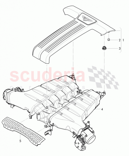 Part Diagram for Bentley 07C103925AN