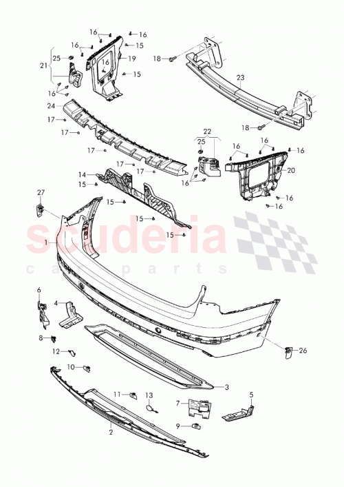 Part Diagram for Bentley 36A 807 941