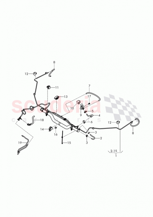 Part Diagram for Bentley 3Y0253674A