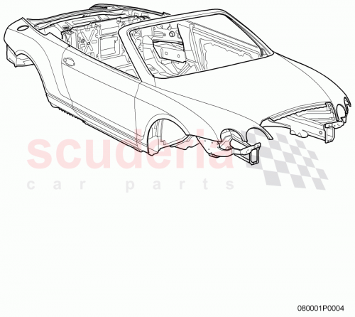 Part Diagram for Bentley 3W7800411J