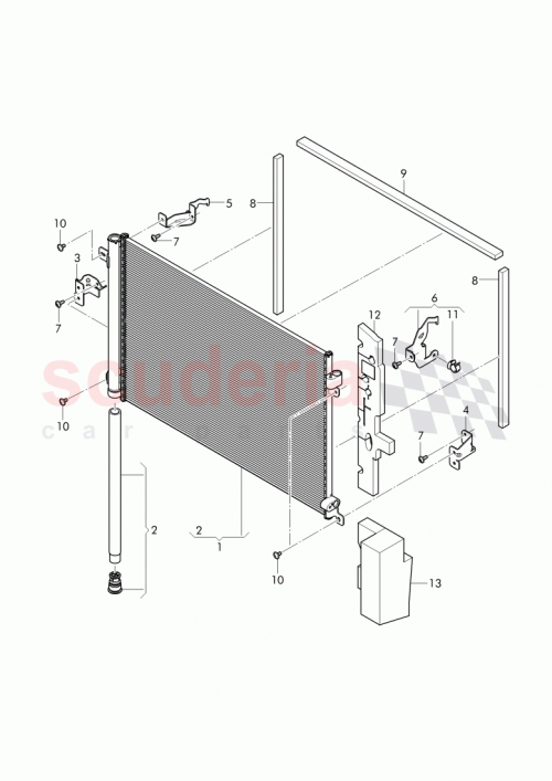 Part Diagram for Bentley 3Y0 816 411