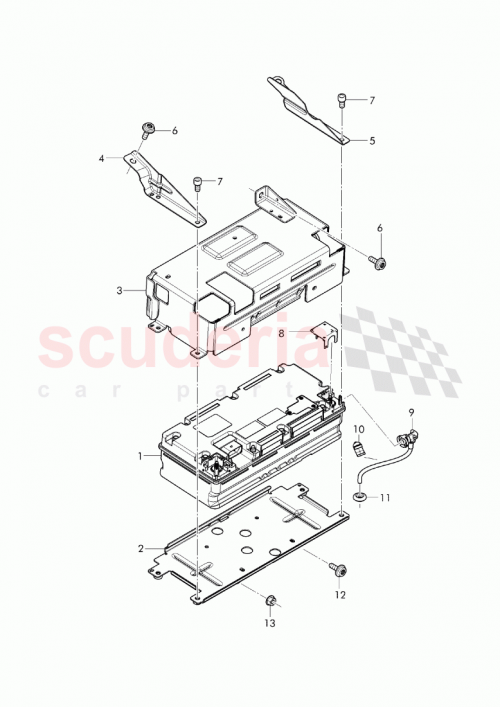 Part Diagram for Bentley 4M0 915 501 A