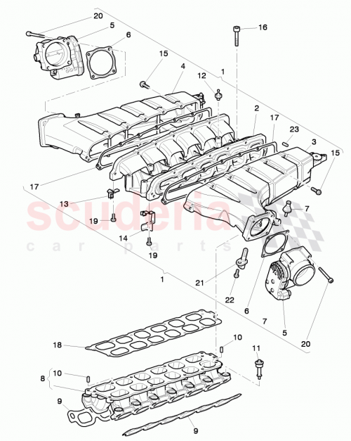 Part Diagram for Bentley 07C 133 204 R