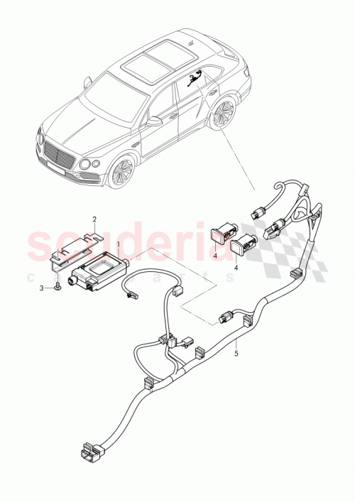 Part Diagram for Bentley 3W0 971 530
