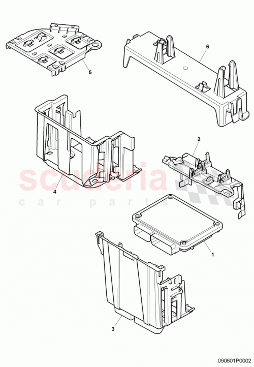 Part Diagram for Bentley 3D2906407C
