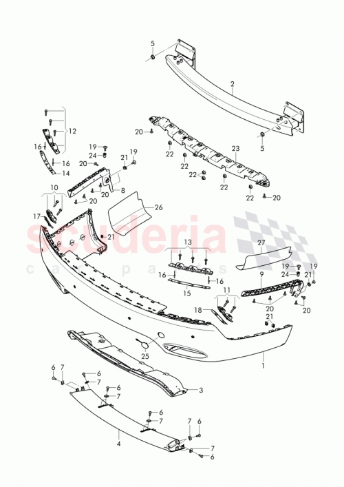 Part Diagram for Bentley N10679501