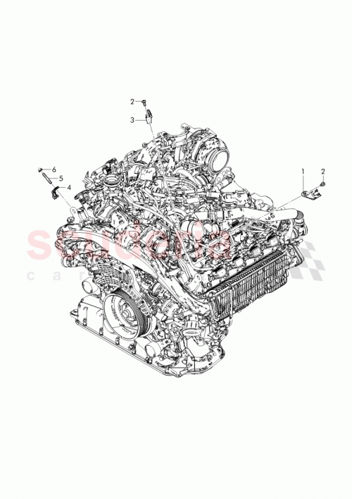 Part Diagram for Bentley 057 971 804