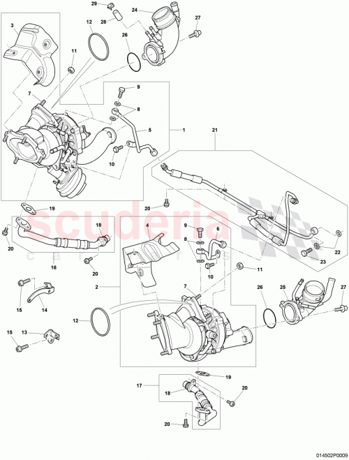 Part Diagram for Bentley 07C145039