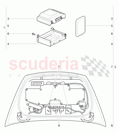 Part Diagram for Bentley JNV 907 722 E