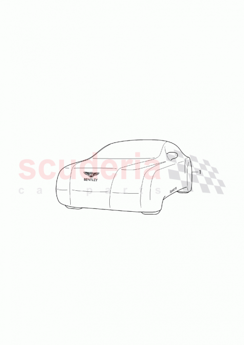 Part Diagram for Bentley 3W7 861 985 AS