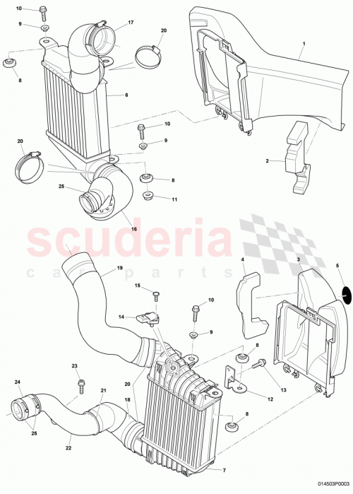 Part Diagram for Bentley 3W0121467L