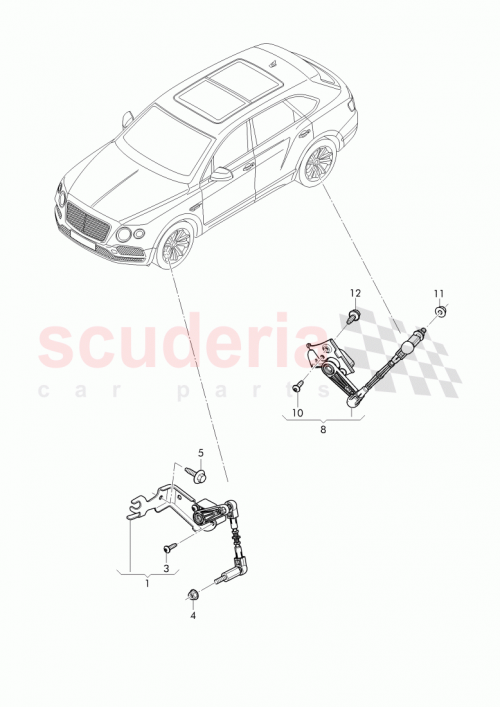 Part Diagram for Bentley N10442003