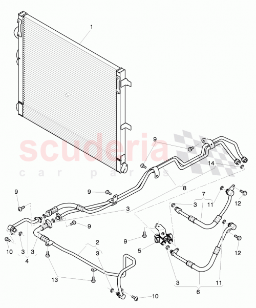 Part Diagram for Bentley 3Y0317848C
