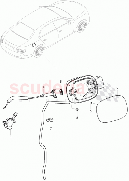Part Diagram for Bentley N10660302