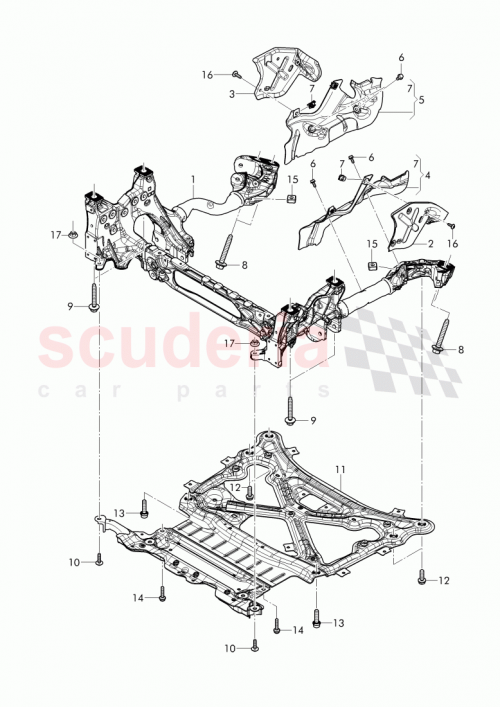 Part Diagram for Bentley N91012502