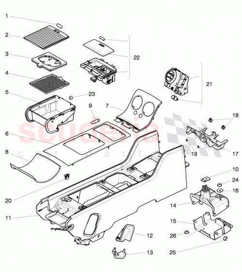 Part Diagram for Bentley 3W8 863 567 B