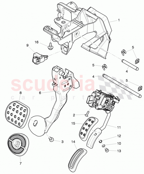 Part Diagram for Bentley 3Y0723647B