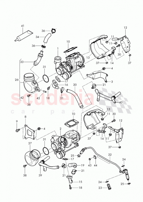 Part Diagram for Bentley 07V145215