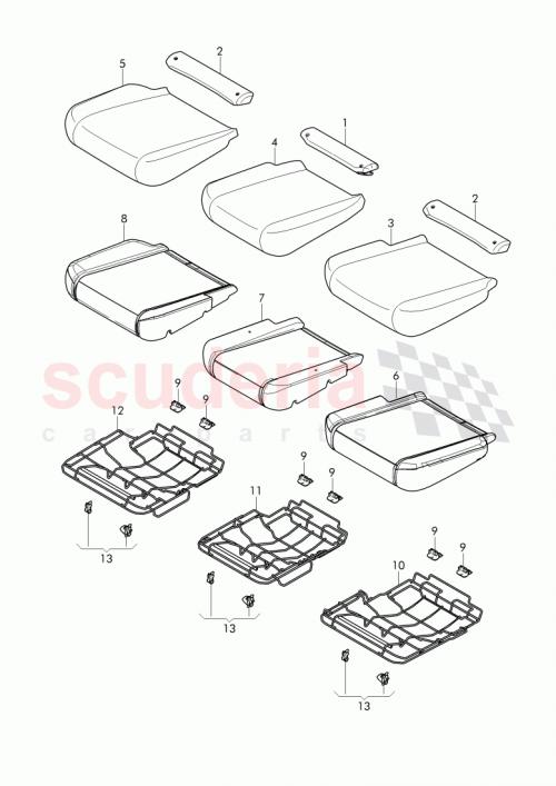 Part Diagram for Bentley 36A 883 301 B