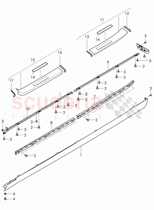 Part Diagram for Bentley 4W0 853 538 A