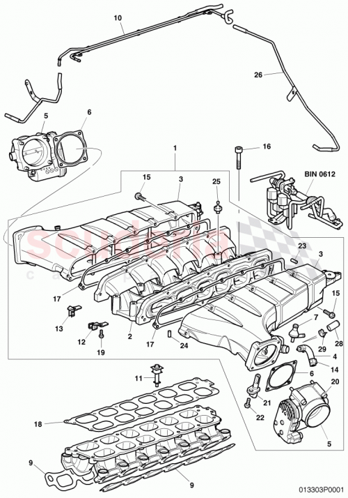 Part Diagram for Bentley 07C133263R