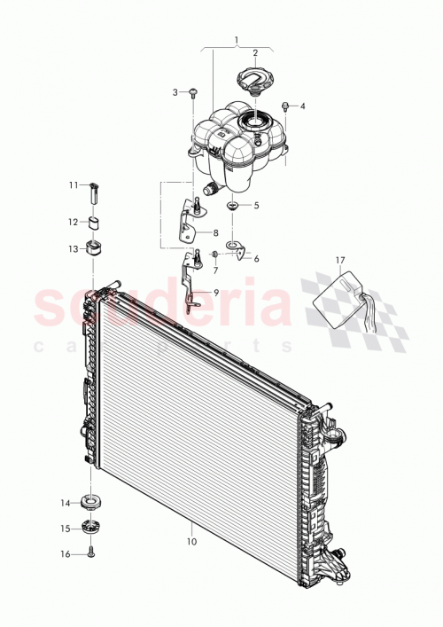 Part Diagram for Bentley 36A 131 573 A