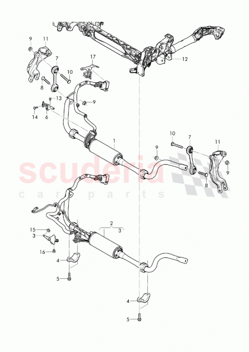 Part Diagram for Bentley 4M0411023AT